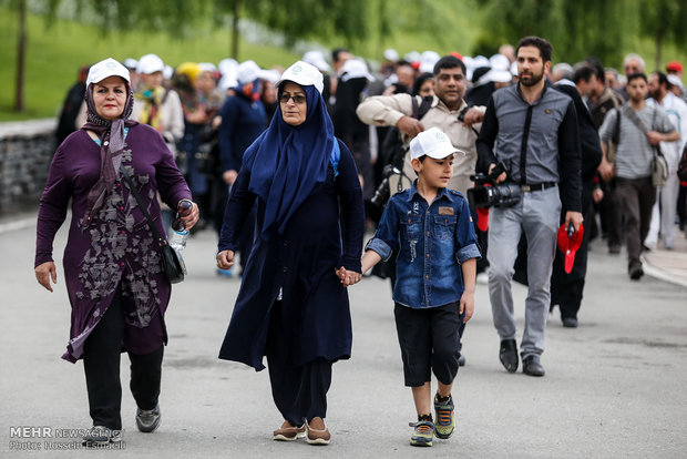 پیاده روی ۱۰۰ هزار نفری در شیراز برگزار می شود