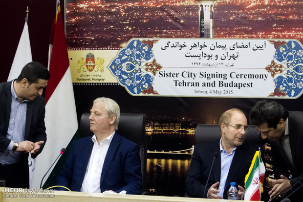 Tehran, Budapest become sisters
