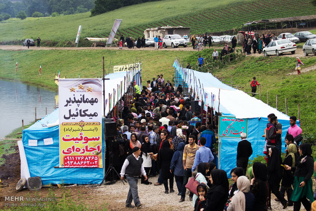 Strawberry Festival in Mazandaran