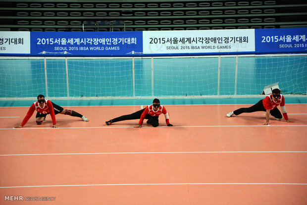 Iran goalball team beats Thailand at IBSA C’ship