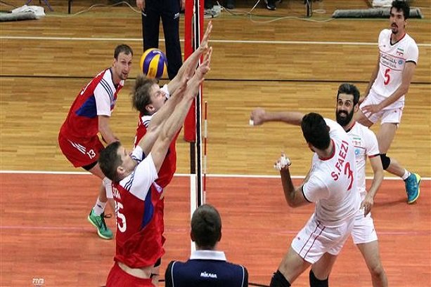 Iran volleyball team en-route to US