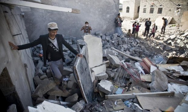 وادی صبر میں سعودی بمباری سے  52 یمنی شہید