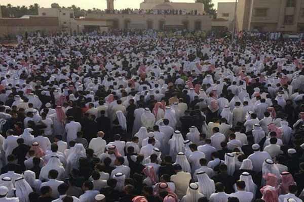 VIDEO: Saudis demonstrate against mass executions 