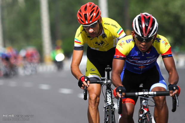 رکابزن ایرانی تیم لویشان لند چین خط کوهستان مرحله چهارم را زد