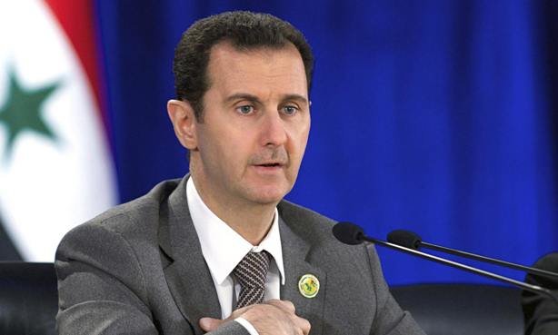 الرئيس السوري يعرب عن تعازيه للحكومة والشعب الايراني
