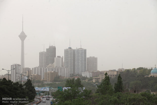 تلوث الهواء في طهران