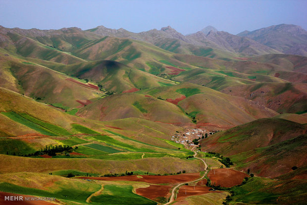 East Azerbaijan landscape