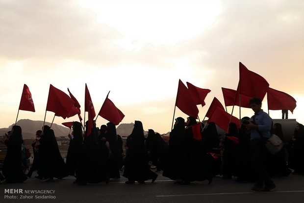 مسجد مقدس جمکران در شب میلاد امام زمان (عج)