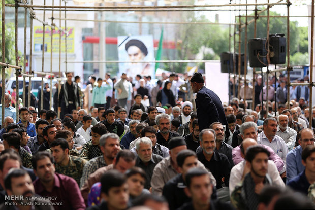 مراسم بیست و ششمین سالگرد ارتحال بنیانگذار جمهوری اسلامی در اراک