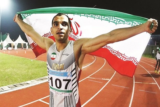 Qasemi grabs Iran’s 1st intl. 100m medal