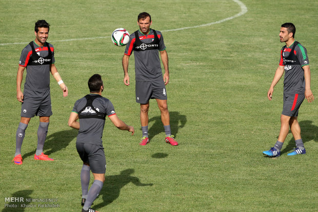 تدريبات المنتخب الوطني الايراني لكرة القدم
