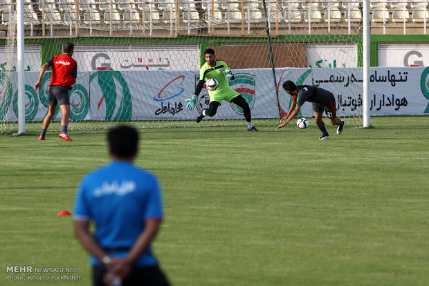 تدريبات المنتخب الوطني الايراني لكرة القدم
