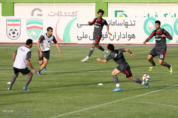 تدريبات المنتخب الوطني الايراني لكرة القدم