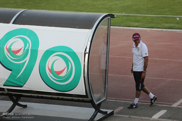 تدريبات المنتخب الوطني الايراني لكرة القدم