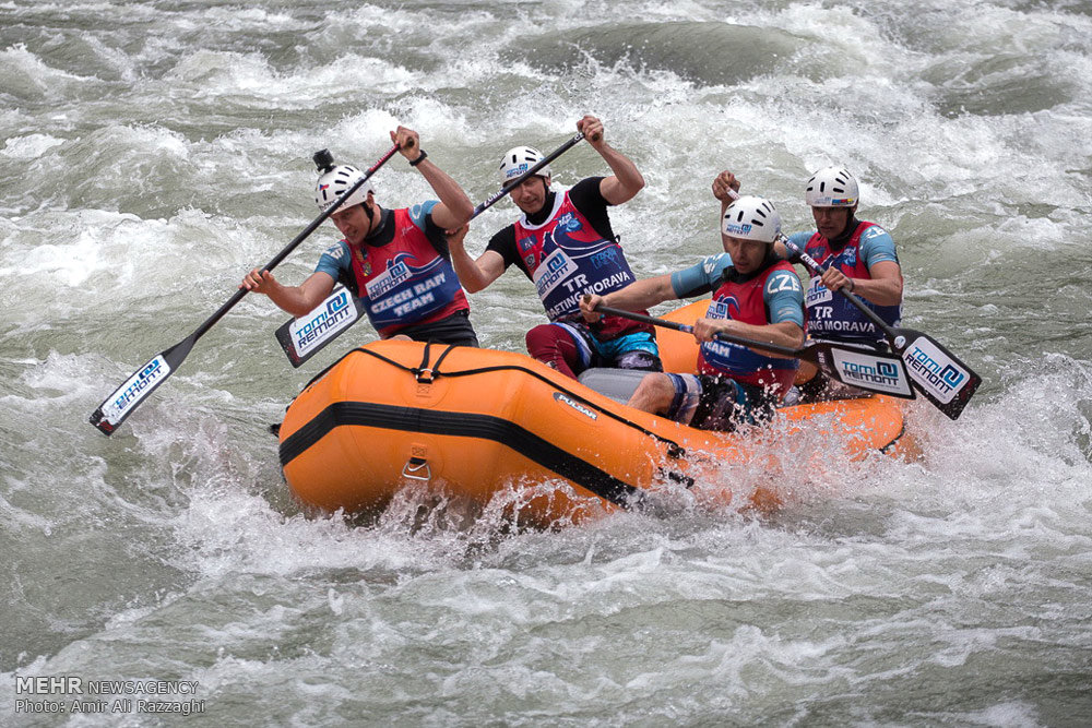 Mehr News Agency - Turkey rafting competitions