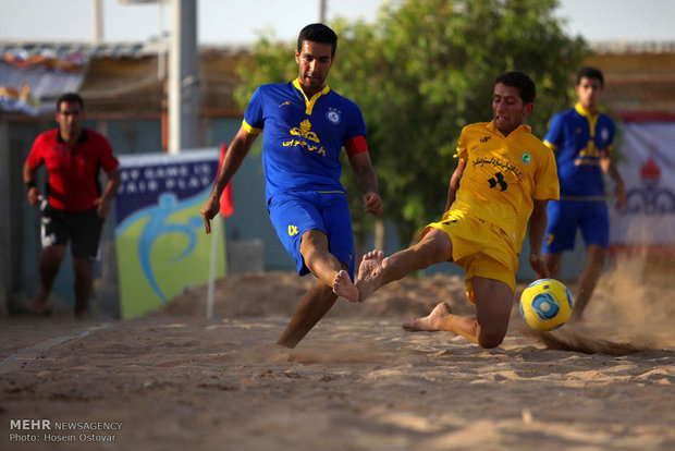 Beach soccer cup