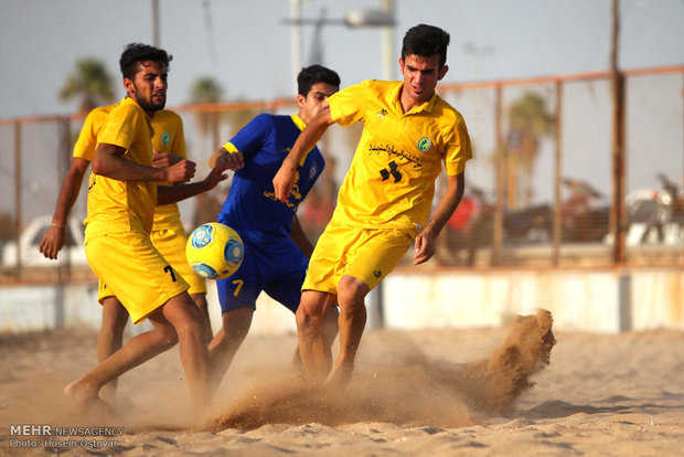 Beach soccer cup