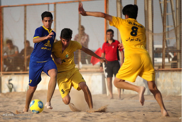 لیگ فوتبال ساحلی در بوشهر