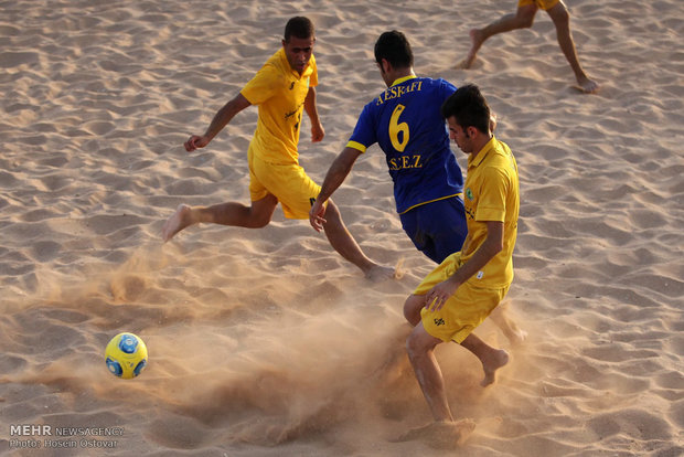 Beach soccer cup