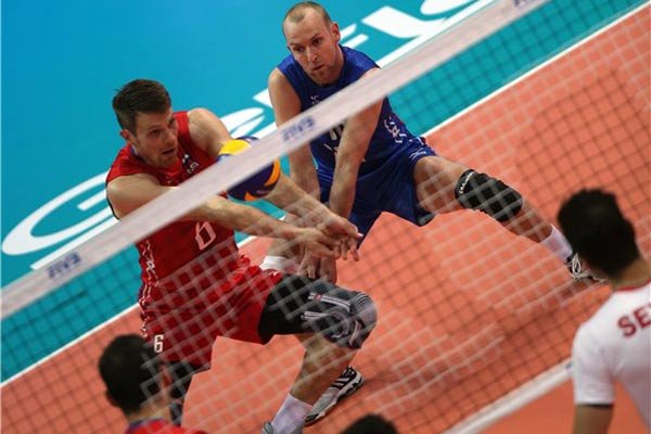 Iran, Russia volleyball game