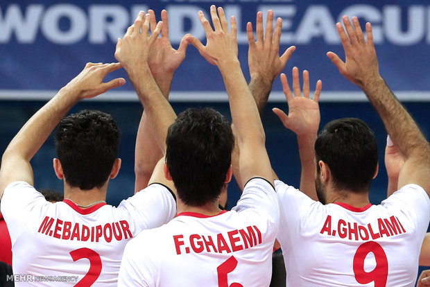 Iran, Russia volleyball game