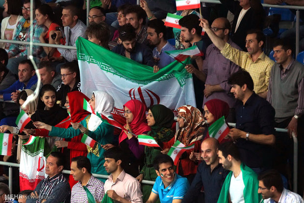 Iran, Russia volleyball game