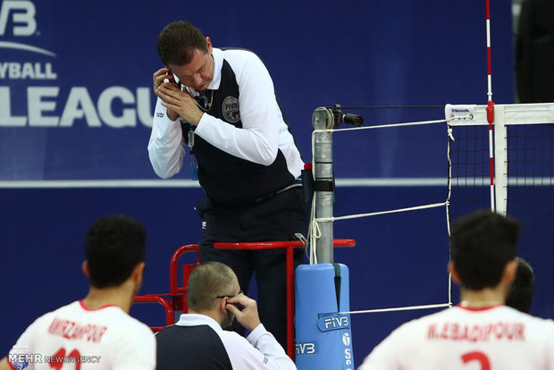 Iran, Russia volleyball game