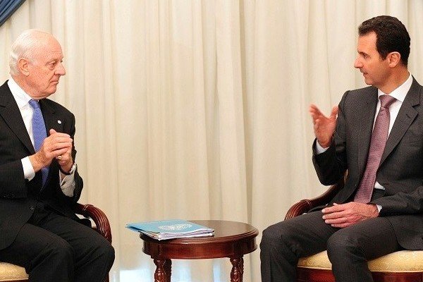الرئيس السوري يطالب العالم ان يعي خطر الارهاب على الامن والاستقرار