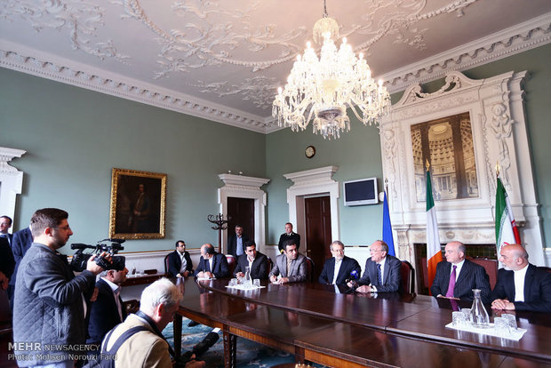 Iranian-Irish press conference