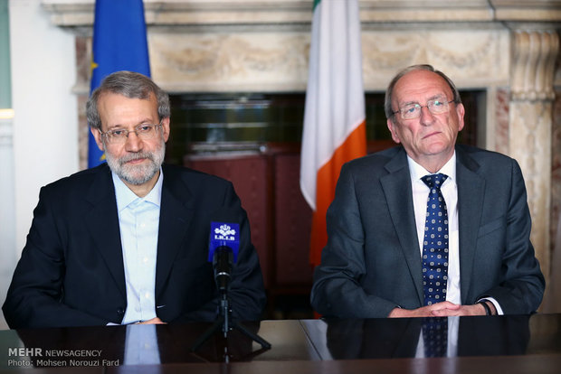 Iranian-Irish press conference