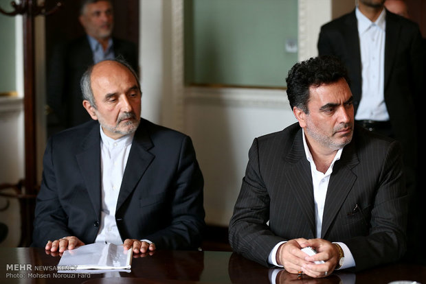 Iranian-Irish press conference