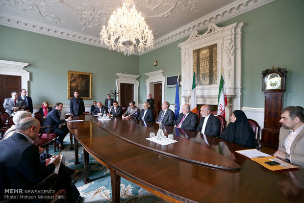 Iranian-Irish press conference