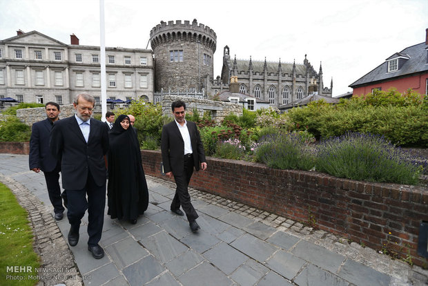 Larijani visits Dublin