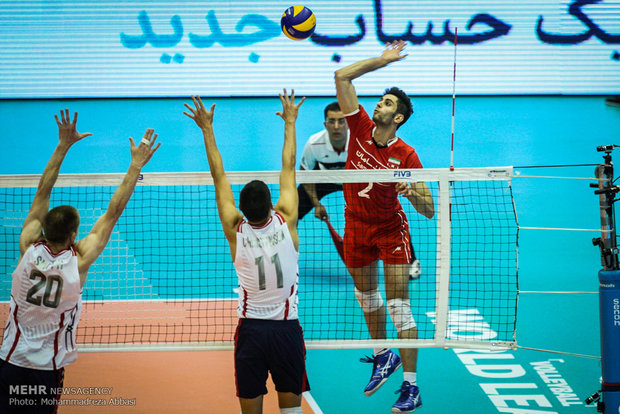Iran beats US in FIVB World League