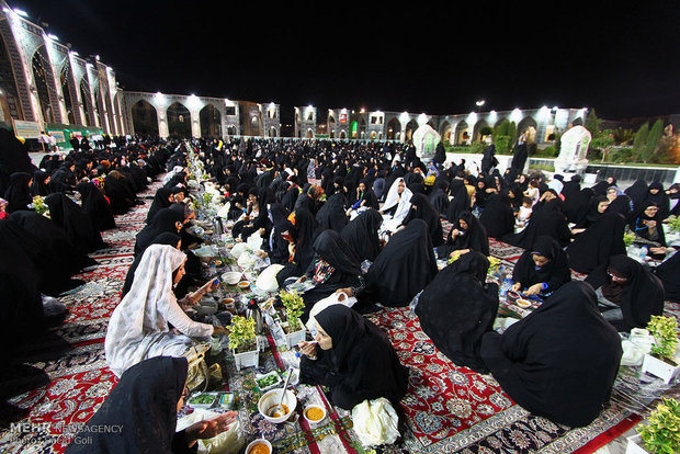 Ramadan nearby Imam Reza’s Holy Shrine