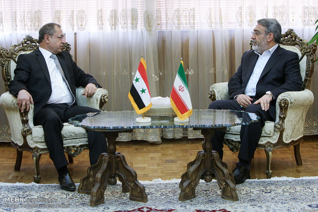 دیدار وزرای کشور ایران و سوریه