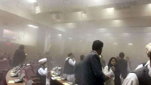 Afghanistan parliament attacked