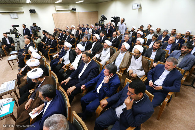 Leader receives Judiciary officials 