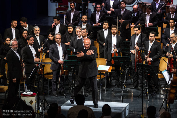 کنسرت ارکستر موسیقی ملی ایران