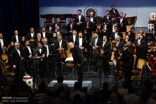کنسرت ارکستر موسیقی ملی ایران