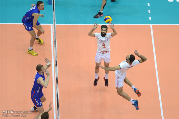 Iran, Russia third game in frames