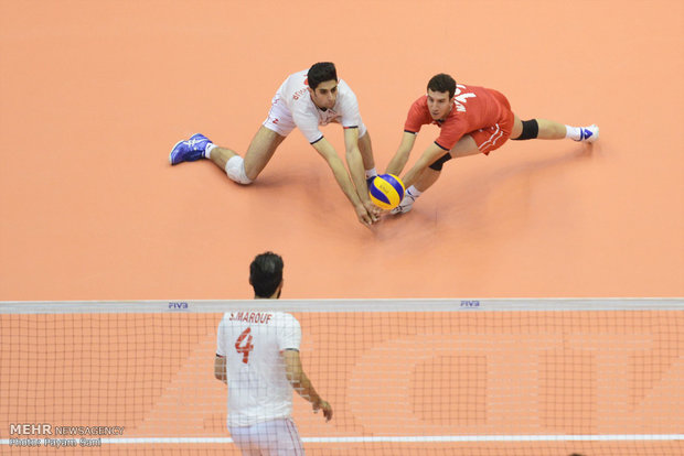 Iran, Russia third game in frames