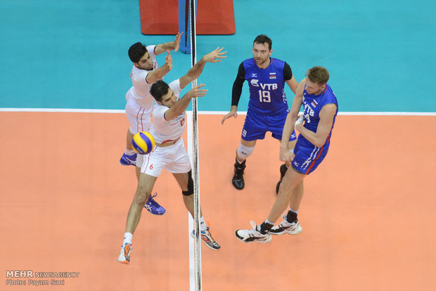 Iran, Russia third game in frames