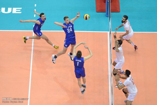 Iran, Russia third game in frames