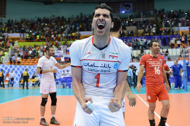 Iran, Russia third game in frames