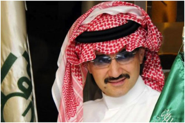 سهم السعودية القابضة يهبط 9.9 بالمئة بعد اعتقال الأمير الوليد بن طلال