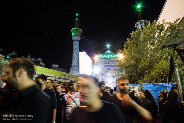 مراسم احیای شب نوزدهم ماه رمضان در آستان مقدس امامزاده صالح (ع)
