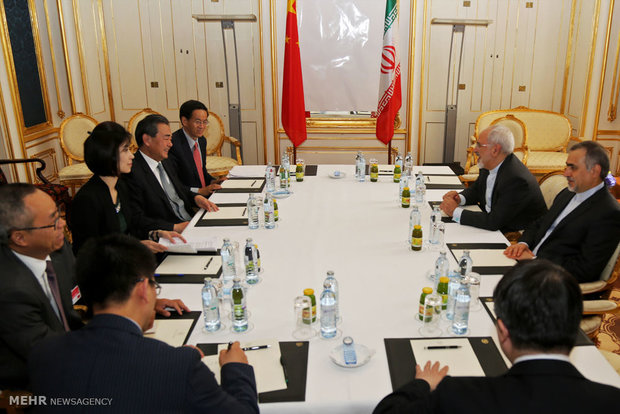 Iran, China FMs meets