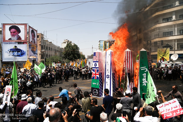 راهپیمایی روز جهانی قدس در تهران