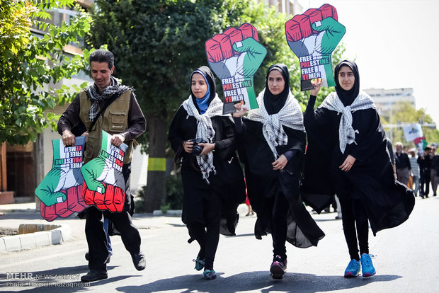 راهپیمایی روز جهانی قدس در تهران